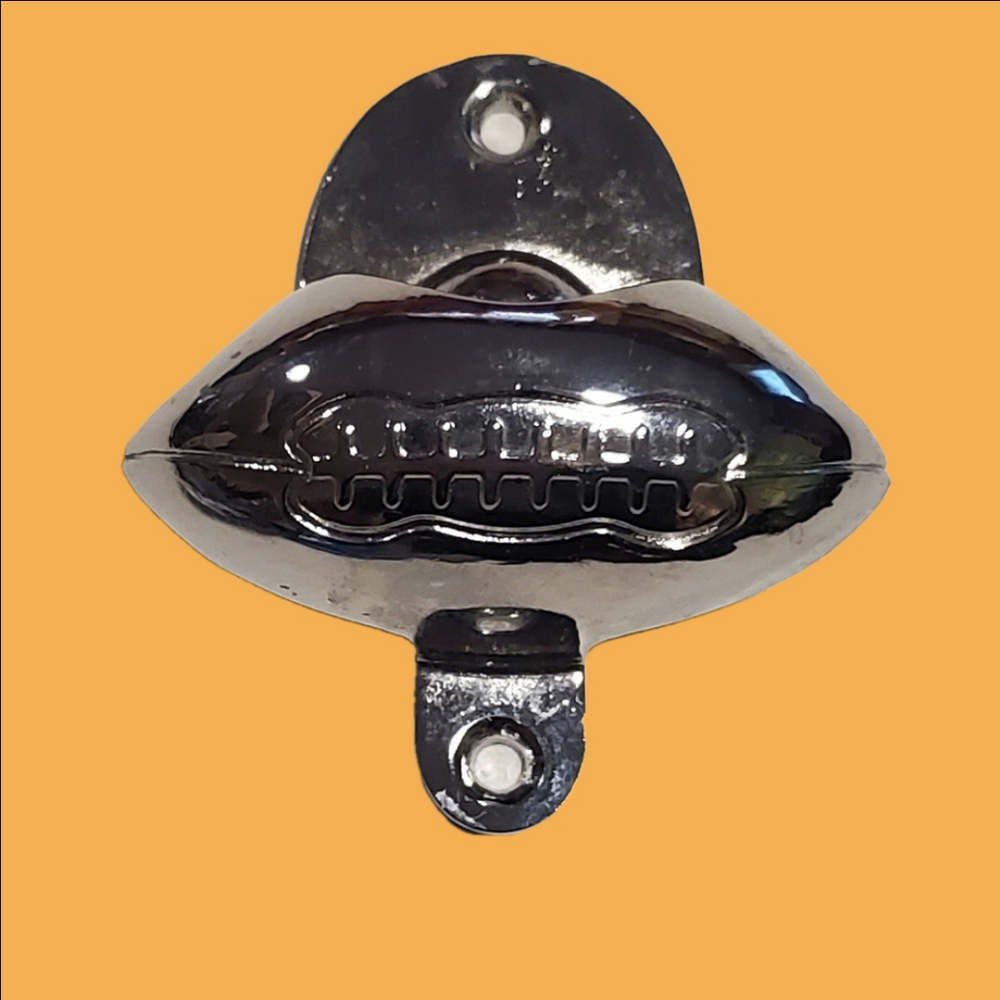 Metal football bottle opener NFL AFC green bay Packers